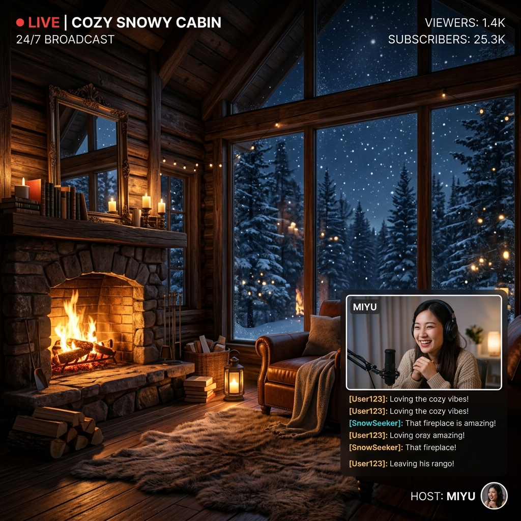 Live Broadcast Mockup